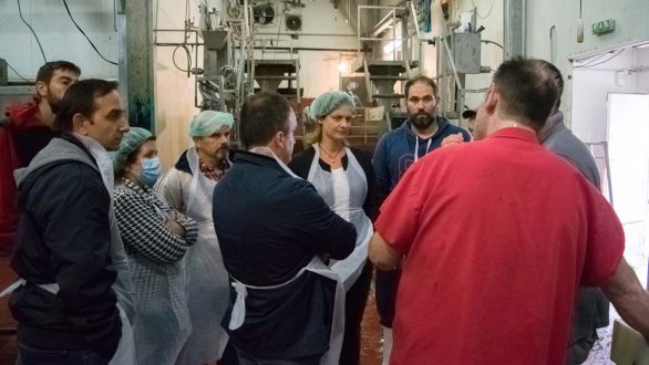 Επίσκεψη Γκουγκουσκίδου στα Δημοτικά Σφαγεία