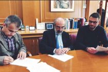 Υπογραφή σύμβασης έργου ««Διαμόρφωση χώρου παραλίας στην Αλεξανδρούπολη»