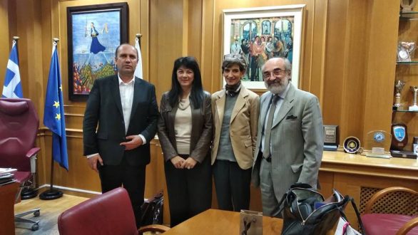 Την Αλεξανδρούπολη επισκέφθηκε η Πρέσβειρα του Ην. Βασιλείου Kate Smith