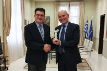 Αλεξανδρούπολη: Συνάντηση Πέτροβιτς με τον Πρέσβη της Ιταλίας Luigi Marras