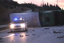 Τραγωδία στην Εγνατία Οδό: 3 άνθρωποι κάηκαν ζωντανοί σε τροχαίο