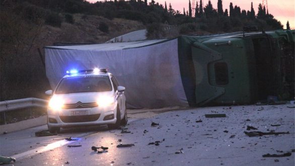 Τραγωδία στην Εγνατία Οδό: 3 άνθρωποι κάηκαν ζωντανοί σε τροχαίο