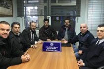 Επίσκεψη του Προέδρου της ΟΕΕΘ Κ. Χατζημιχαήλ στους Κήπους