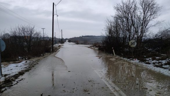 Έκλεισε ο δρόμος Διδυμοτείχου-Μεταξάδων στο Ελληνοχώρι
