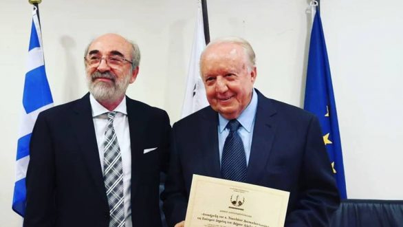 Επίτιμος δημότης Αλεξανδρούπολης ο Ν. Δασκαλαντωνάκης της Grecotel