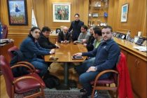 Συνάντηση Λαμπάκη με το νέο Δ.Σ. του Συλλόγου καταστημάτων καφέ και εστίασης