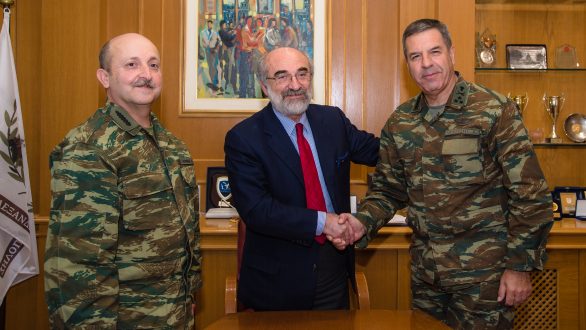 Συνάντηση του Δημάρχου Αλεξανδρούπολης με τον νέο Διοικητή του Δ΄ Σώματος Στρατού