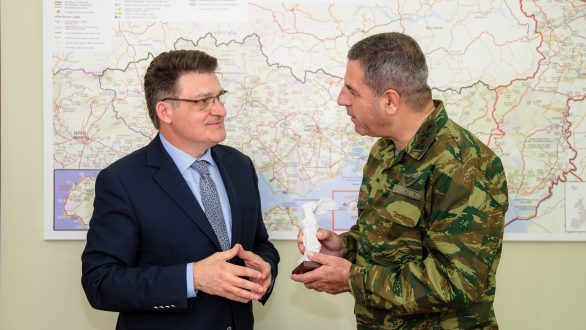 Συνάντηση του Αντιπεριφερειάρχη Έβρου με τον Διοικητή Δ’ Σώματος Στρατού