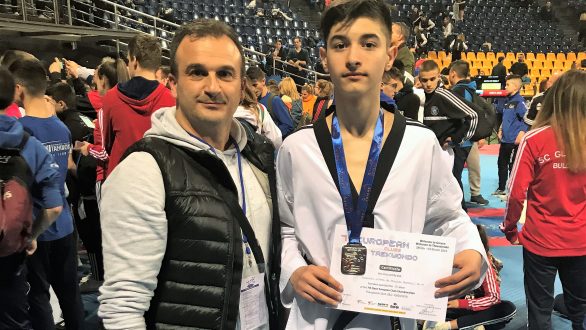 Αργυρό μετάλλιο και πρόκριση στο Πανευρωπαϊκό για τον Βαϊλεζούδη του Πρόμαχου