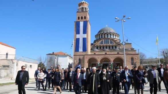 Στιγμιότυπα από τον εορτασμό της 25ης Μαρτίου στο Διδυμότειχο