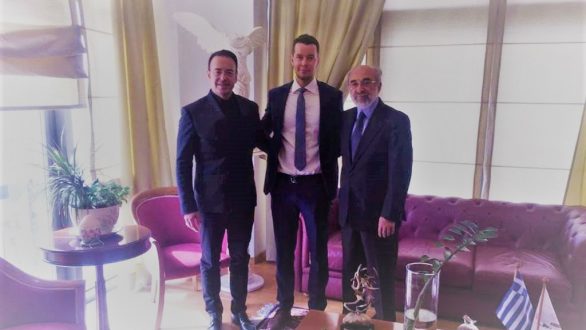 Συνάντηση του Δημάρχου Αλεξανδρούπολης με τον Σύμβουλο της Πρεσβείας της Φινλανδίας