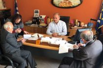 Υπεγράφη η σύμβαση για το έργο αντικατάστασης υπόγειου αρδευτικού δικτύου των αγροκτημάτων Πέπλου και Κήπων