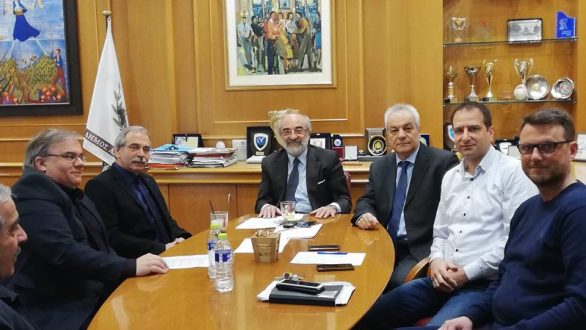 Συνάντηση του Δημάρχου Αλεξανδρούπολης με τον Πρύτανη του Δ.Π.Θ. και τον Κοσμήτορα της Ιατρικής Σχολής