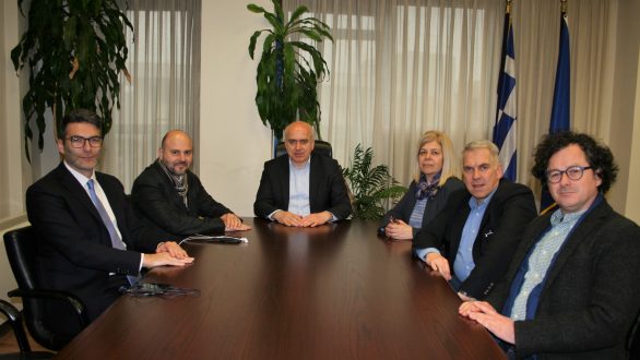 Συνάντηση του Περιφερειάρχη ΑΜΘ με τον Πρόεδρο του Τεχνικού Επιμελητηρίου Ελλάδας