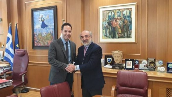 Τον Δήμαρχο Αλεξανδρούπολης επισκέφτηκε ο κ. Λευτέρης Βαρουξής