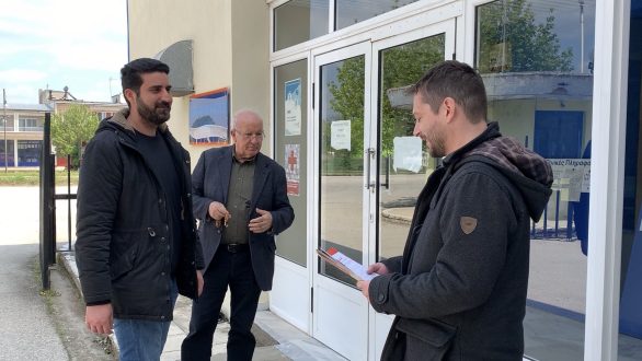 Περιοδεία Κλάδη-Ζαλουφλή σε παραγωγικές μονάδες της Ορεστιάδας