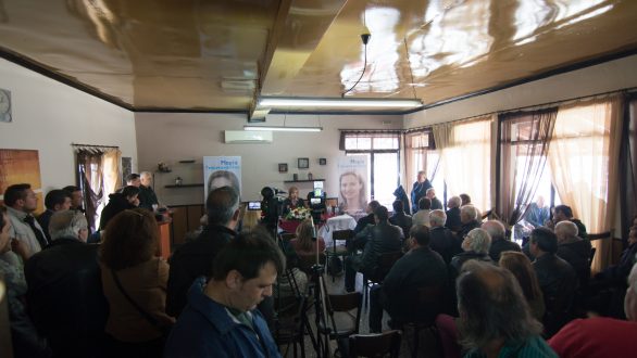 Το πρόγραμμά της για τον πρωτογενή τομέα παρουσίασε η Μαρία Γκουγκουσκίδου