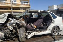 Μετωπική σύγκρουση δύο αυτοκινήτων στο Πύθιο