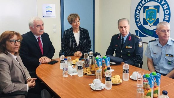 Επίσκεψη της Υπουργού Προστασίας του Πολίτη Όλγας Γεροβασίλη στον Έβρο