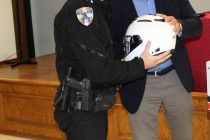 Δωρεά 20 κρανών μοτοσικλετών στην ομάδα ΔΙ.ΑΣ. της Διεύθυνσης Αστυνομίας Ροδόπης