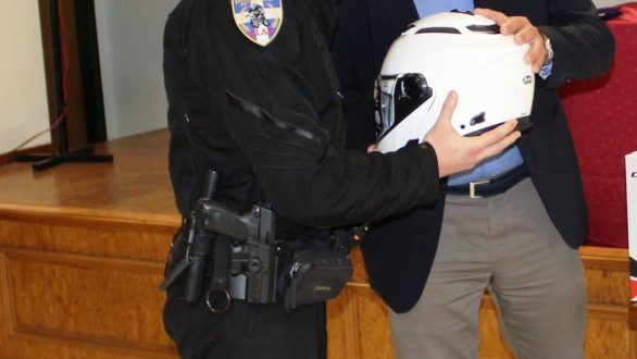 Δωρεά 20 κρανών μοτοσικλετών στην ομάδα ΔΙ.ΑΣ. της Διεύθυνσης Αστυνομίας Ροδόπης