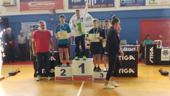 Φιλία Ορεστιάδας: Επιτυχίες στο τμήμα επιτραπέζιας αντισφαίρισης