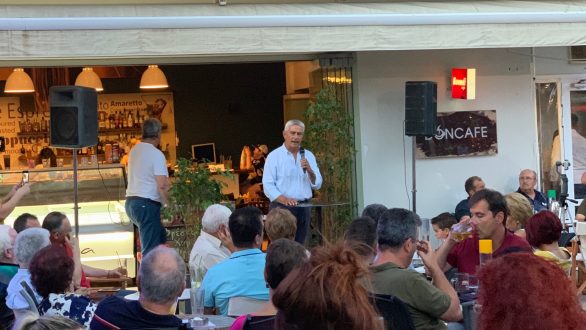 Πλήθος κόσμου στις προεκλογικές εκδηλώσεις του Αναστάσιου Δημοσχάκη