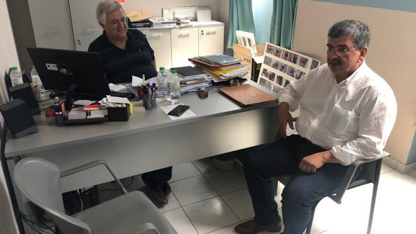 Στον ΟΛΑ έκλεισε την προεκλογική του εκστρατεία ο Μαλτέζος