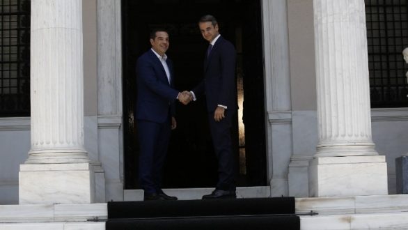 Ορκίστηκε πρωθυπουργός ο Κυριάκος Μητσοτάκης στο Προεδρικό Μέγαρο