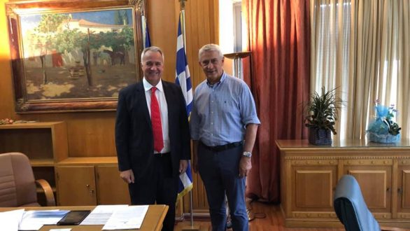 Συναντήσεις Δημοσχάκη και Κελέτση για τις καταστροφές στον Έβρο