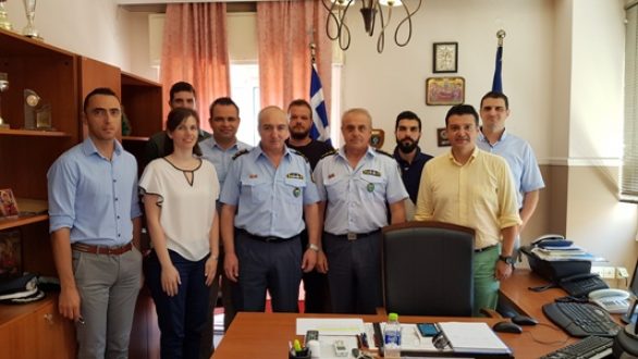 Συνάντηση της Ένωσης Αξιωματικών ΕΛ.ΑΣ. ΑΜΘ με τον Διευθυντή Αστυνομίας Αλεξανδρούπολης