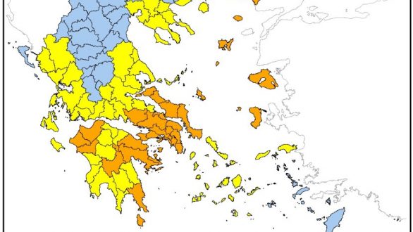 Σε υψηλό κίνδυνο πυρκαγιάς αύριο ο Έβρος