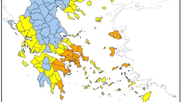 Σε υψηλό κίνδυνο πυρκαγιάς σήμερα Σάββατο 31 Αυγούστου ο Έβρος