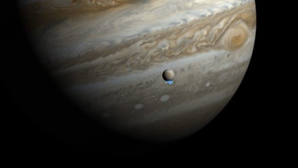 Πέντε μικρά φεγγάρια του Δία με αρχαιοελληνικά ονόματα