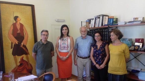 Συνάντηση στα πλαίσια της Ελληνογερμανικής Συνέλευσης με τον Δήμο Σαμοθράκης