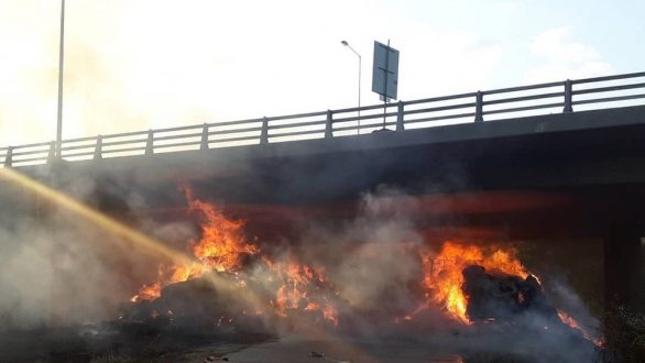 Γέφυρα Εγνατίας: Άγνωστο πότε θα αποκατασταθούν οι ζημιές από την φωτιά