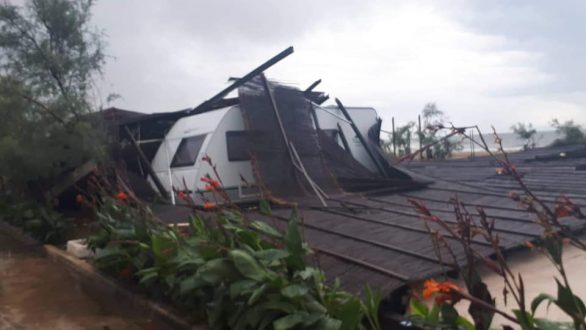 Ζημιές από τα έντονα καιρικά φαινόμενα στην Αλεξανδρούπολη