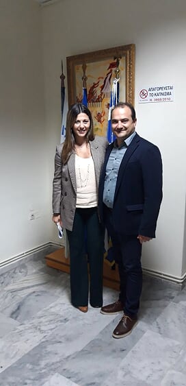 Για ζητήματα του δήμου Διδυμοτείχου αλλά και την δημιουργία ενός πιλοτικού πειραματικού σχολείου σε συνεργασία με την Πρεσβεία της Σουηδίας στην Αθήνα συζήτησαν ο δήμαρχος Διδυμοτείχου με την Υφυπουργό Παιδείας