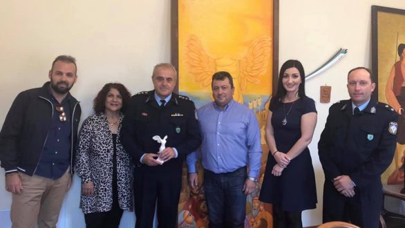 Επίσκεψη του Διευθυντή της Αστυνομίας της Αλεξανδρούπολης  στο Δημοτικό κατάστημα του Δήμου Σαμοθράκης