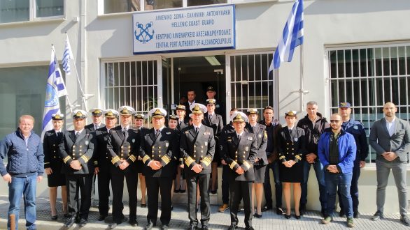 Επίσκεψη του Αρχηγού Λιμενικού Σώματος στην Αλεξανδρούπολη