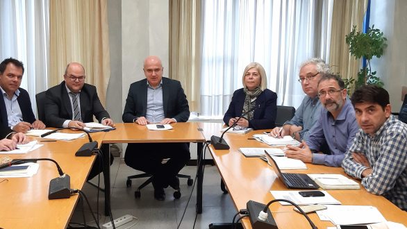 Συνάντηση του Περιφερειάρχη ΑΜΘ με τον Διευθύνοντα Σύμβουλο της ΔΕΔΑ για την επιτάχυνση υλοποίησης του έργου Φυσικού Αερίου στην Περιφέρεια