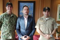 Με τον δήμαρχο Αλεξανδρούπολης συναντήθηκε ο καπετάνιος του USNS Carson City