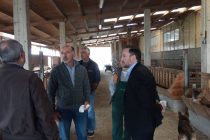 Επίσκεψη Ζαμπούκη στη μονάδα βιολογικού καθαρισμού και σε επιχειρήσεις στις Φέρες