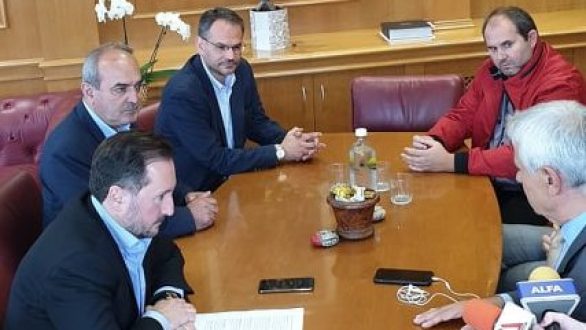 Συνάντηση Δημοσχάκη με τον Δήμαρχο Αλεξανδρούπολης