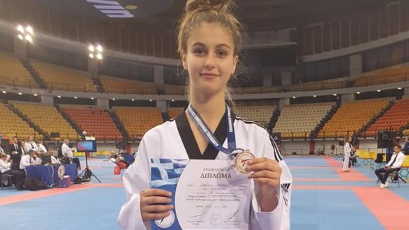 Χάλκινη στο Πανελλήνιο η Ζαφειριάδου!