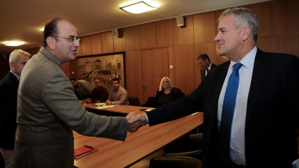 Όσα συζητήθηκαν στην συνάντηση κτηνοτροφικών συλλόγων ΑΜΘ – Μ. Βορίδη