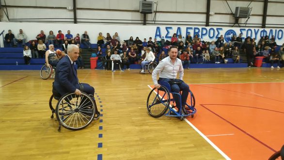 Πραγματοποιήθηκε το Σάββατο ο αγώνας καλαθοσφαίρισης με αμαξίδια στο Σουφλί