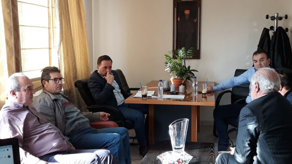 Συνάντηση του Δημάρχου Αλεξανδρούπολης με το Δ.Σ. του ΤΟΕΒ Φερών-Πέπλου