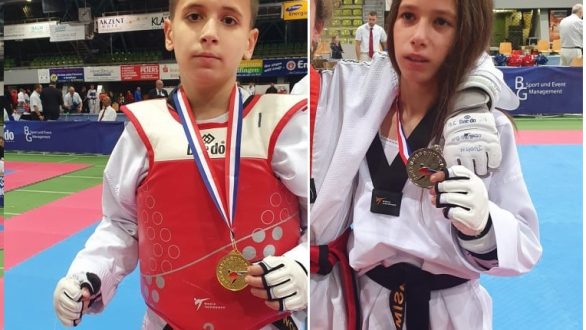 WTE OPEN European Kids Championship: Χρυσός ο Δόμπας, Ασημένια η Ασημάκη!