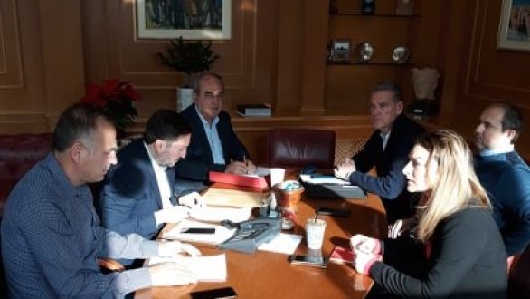 Συνάντηση του Δημάρχου Αλεξανδρούπολης για θέματα αγροτικής ανάπτυξης